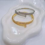 Bracelete de zircônia