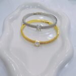 Bracelete de zircônia