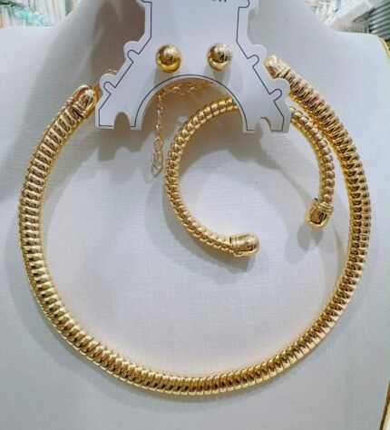 Colar  pulseira e brinco kit